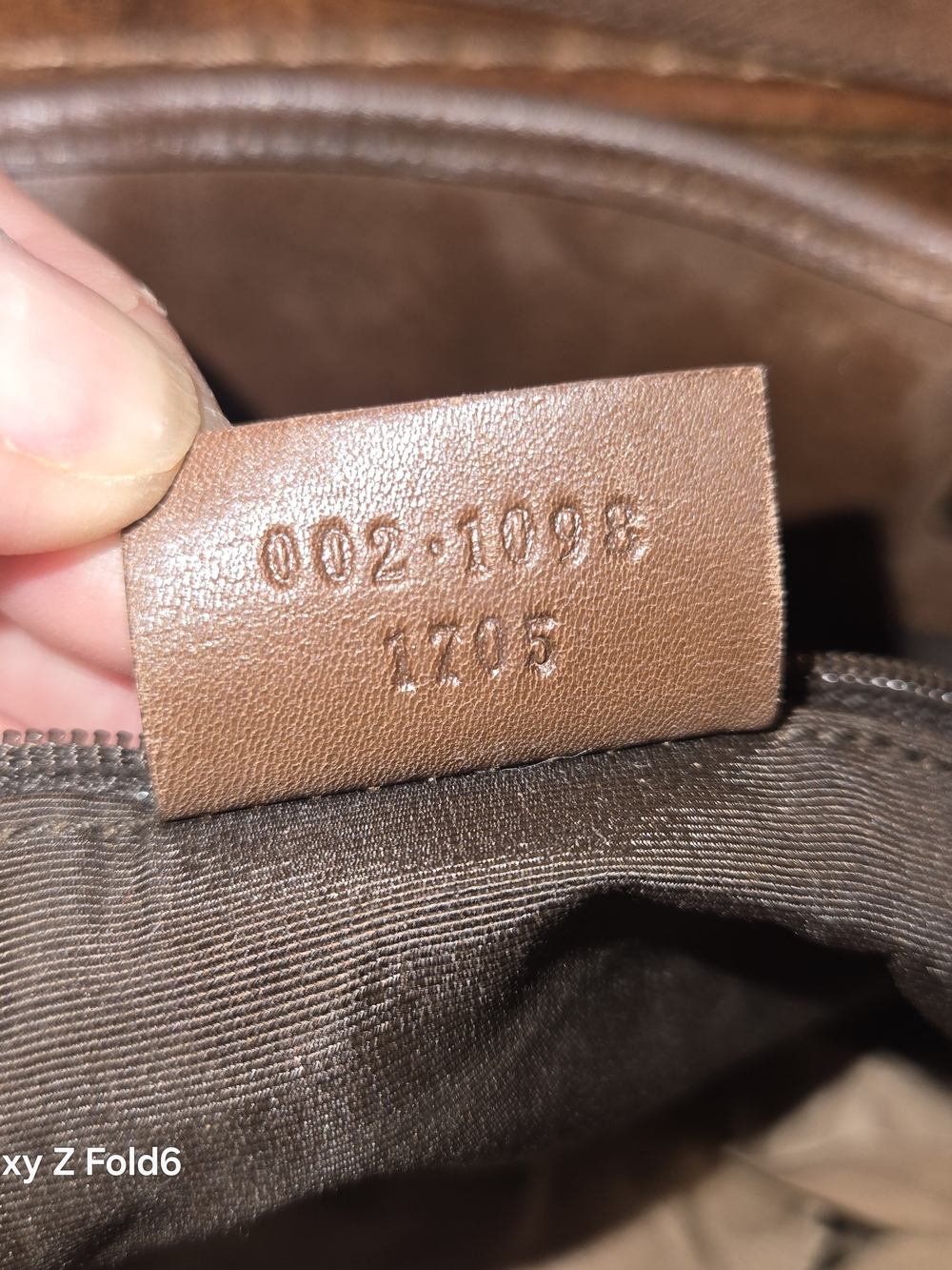 Gucci Beige Monogram Canvas Tote Bag - Picture 6 of 9
